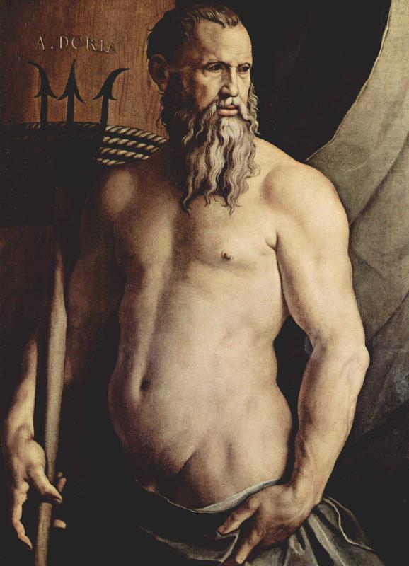 Portrat des Andrea Doria als Neptun, Angelo Bronzino